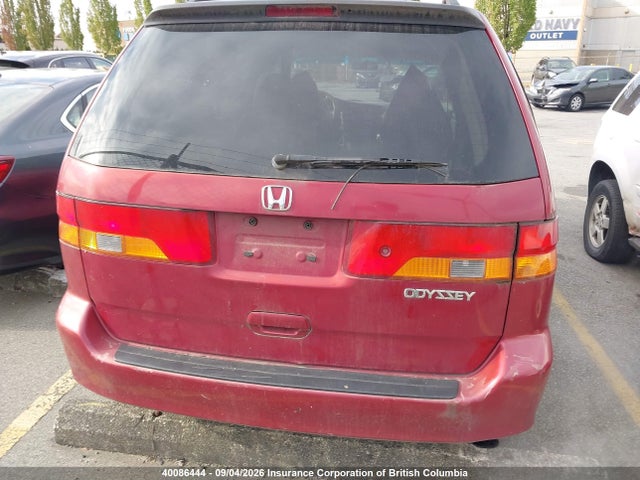 40086444 :رقم المزاد ، 2HKRL18672H000368 vin ، 2002 Honda Odyssey Ex مزاد بيع
