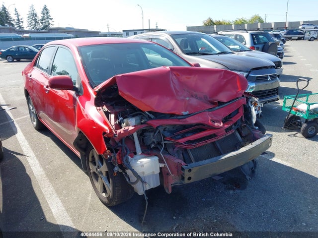 40084456 :رقم المزاد ، 2T1BU4EE0BC596356 vin ، 2011 Toyota Corolla S/le مزاد بيع