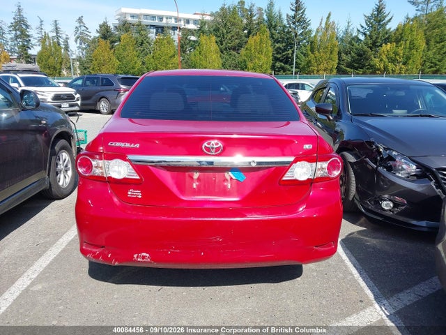 40084456 :رقم المزاد ، 2T1BU4EE0BC596356 vin ، 2011 Toyota Corolla S/le مزاد بيع