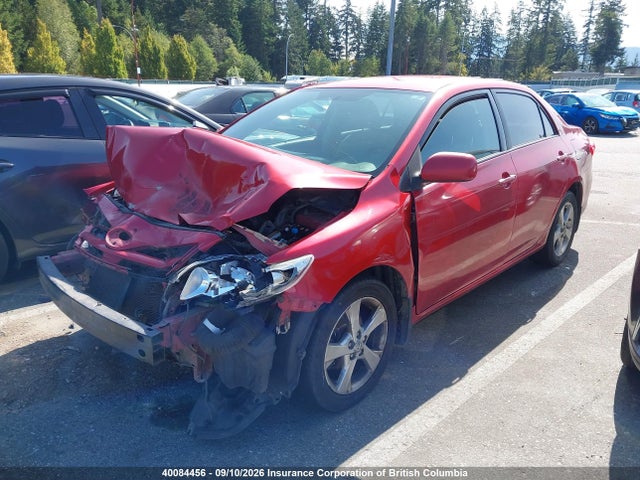 40084456 :رقم المزاد ، 2T1BU4EE0BC596356 vin ، 2011 Toyota Corolla S/le مزاد بيع