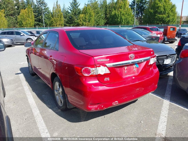 40084456 :رقم المزاد ، 2T1BU4EE0BC596356 vin ، 2011 Toyota Corolla S/le مزاد بيع