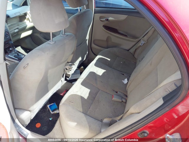 40084456 :رقم المزاد ، 2T1BU4EE0BC596356 vin ، 2011 Toyota Corolla S/le مزاد بيع