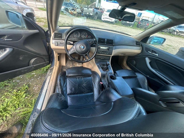 40086496 :رقم المزاد ، WBABN33413PC99293 vin ، 2003 Bmw 325ci مزاد بيع