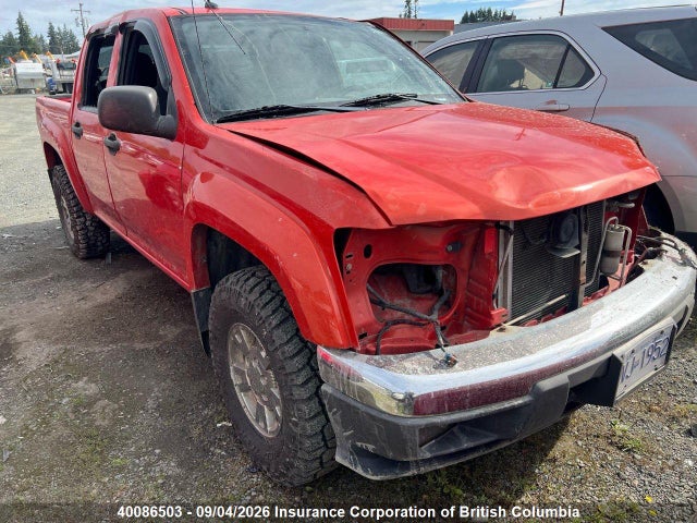 2008 Chevrolet Colorado Lt მანქანა იყიდება აუქციონზე, vin: 1GCDS13E588126702, აუქციონის ნომერი: 40086503