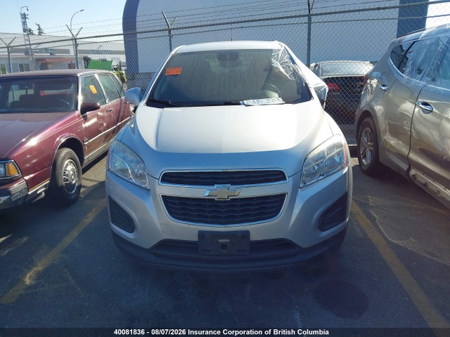 2014 Chevrolet Trax Ls მანქანა იყიდება აუქციონზე, vin: 3GNCJKEB2EL195147, აუქციონის ნომერი: 40081836