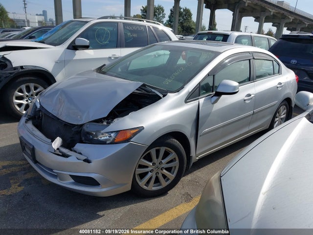 2012 Honda Civic Lx მანქანა იყიდება აუქციონზე, vin: 2HGFB2F57CH003837, აუქციონის ნომერი: 40081182