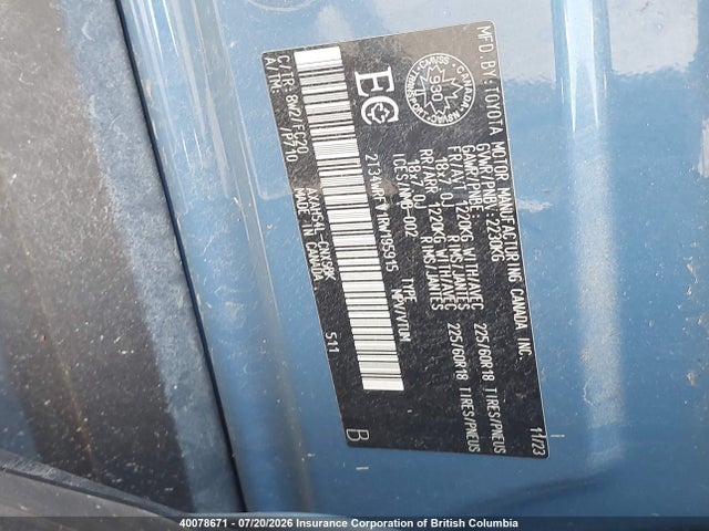 Toyota RAV4 SE 2024 2T34WRFV1RW195915 Image 9