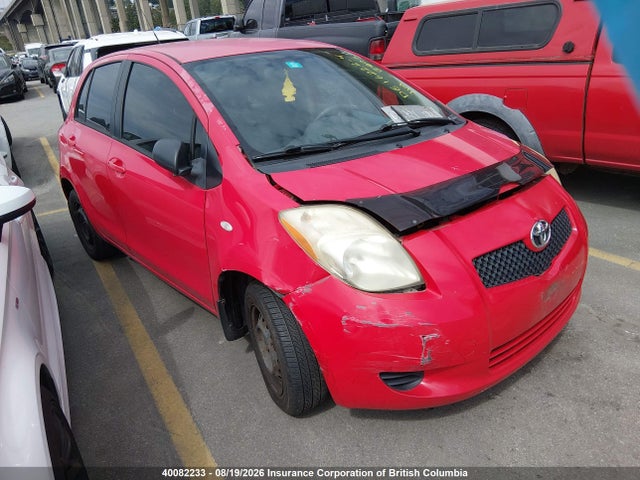 Auction sale of the 2007 Toyota Yaris, vin: JTDKT923175043626, lot number: 40082233
