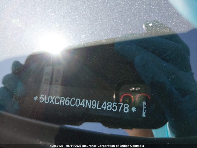 5UXCR6C04N9L48578 BMW X5 Xdrive40i