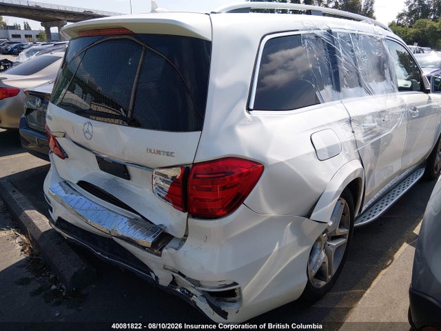 Продажа на аукционе авто 2015 Mercedes-benz Gl 350 Bluetec, vin: 4JGDF2EE6FA591918, номер лота: 40081822