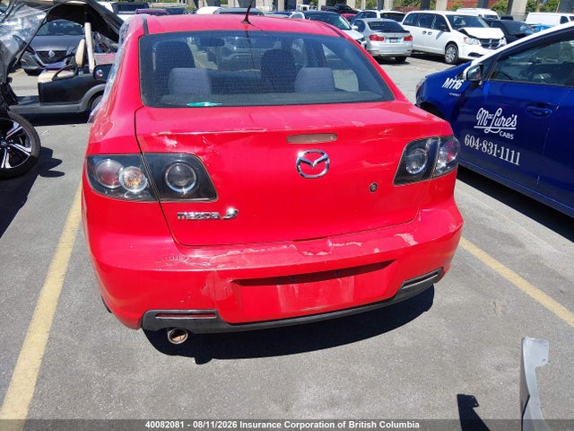 Aukcja sprzedaży 2008 Mazda 3 I, vin: JM1BK32F981828415, numer aukcji: 40082081