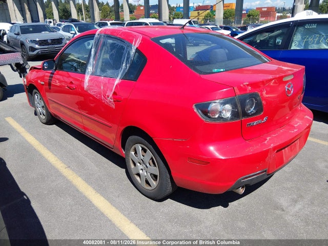Aukcja sprzedaży 2008 Mazda 3 I, vin: JM1BK32F981828415, numer aukcji: 40082081