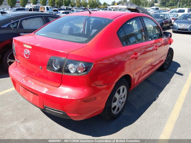 Aukcja sprzedaży 2008 Mazda 3 I, vin: JM1BK32F981828415, numer aukcji: 40082081