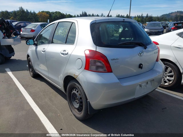 40086568 :رقم المزاد ، JTDKT923875049813 vin ، 2007 Toyota Yaris مزاد بيع