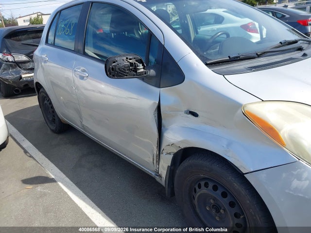 40086568 :رقم المزاد ، JTDKT923875049813 vin ، 2007 Toyota Yaris مزاد بيع