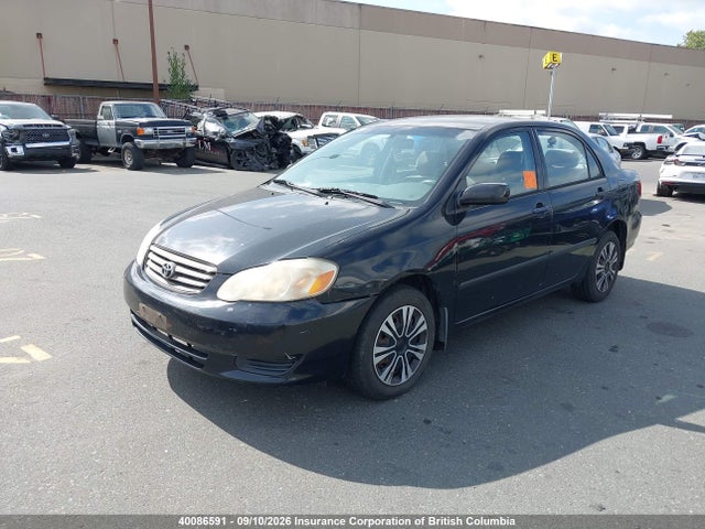 40086591 :رقم المزاد ، 2T1BR32E53C766423 vin ، 2003 Toyota Corolla Ce/le/sport مزاد بيع