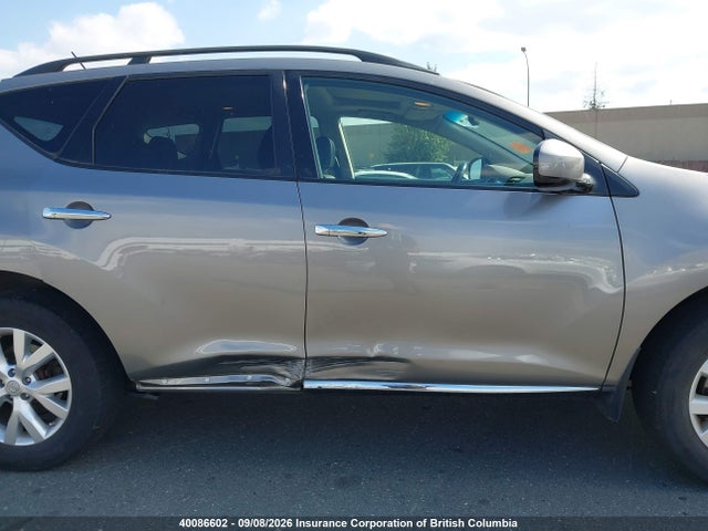 2012 Nissan Murano Sl მანქანა იყიდება აუქციონზე, vin: JN8AZ1MW7CW217517, აუქციონის ნომერი: 40086602
