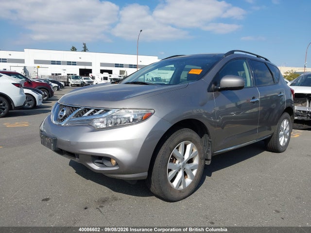 2012 Nissan Murano Sl მანქანა იყიდება აუქციონზე, vin: JN8AZ1MW7CW217517, აუქციონის ნომერი: 40086602
