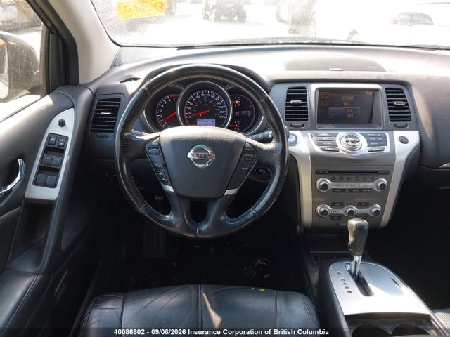 2012 Nissan Murano Sl მანქანა იყიდება აუქციონზე, vin: JN8AZ1MW7CW217517, აუქციონის ნომერი: 40086602