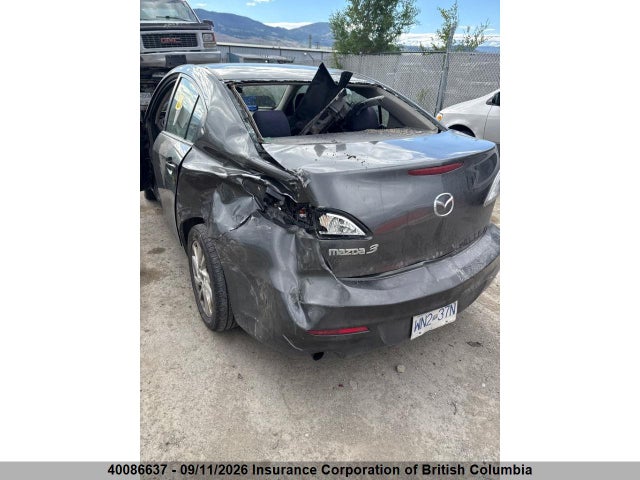 Aukcja sprzedaży 2012 Mazda 3 Mazda Gx, vin: JM1BL1UF3C1641064, numer aukcji: 40086637