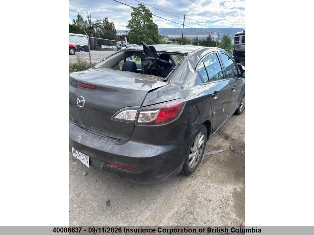 Aukcja sprzedaży 2012 Mazda 3 Mazda Gx, vin: JM1BL1UF3C1641064, numer aukcji: 40086637