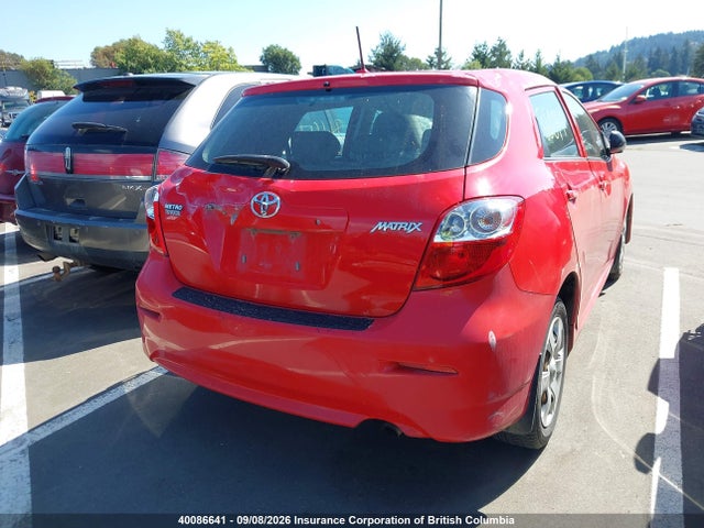 40086641 :رقم المزاد ، 2T1KU40E29C094059 vin ، 2009 Toyota Corolla Matrix مزاد بيع