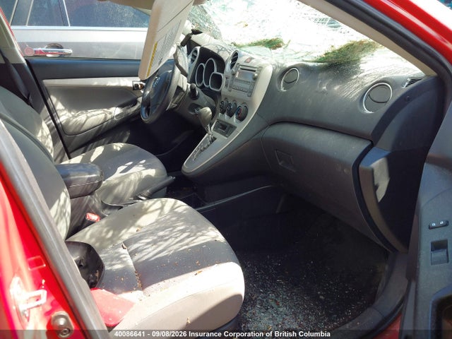 40086641 :رقم المزاد ، 2T1KU40E29C094059 vin ، 2009 Toyota Corolla Matrix مزاد بيع