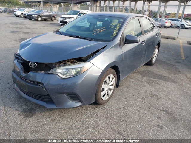 Toyota COROLLA LE 2014 2T1BURHE2EC221971 Image 2