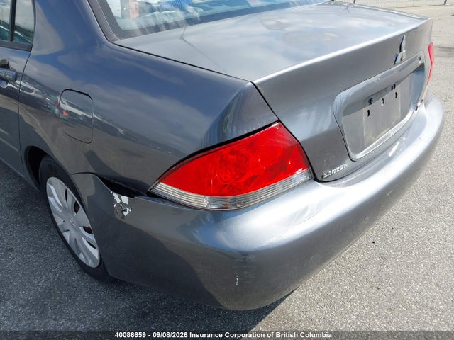 40086659 :رقم المزاد ، JA3AJ26E66U606340 vin ، 2006 Mitsubishi Lancer Es مزاد بيع