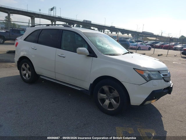 Aukcja sprzedaży 2009 Acura Mdx, vin: 2HNYD28849H001586, numer aukcji: 40086667