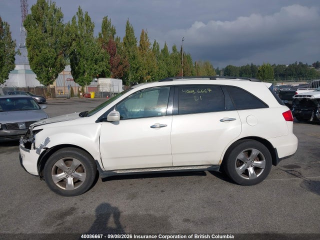 Aukcja sprzedaży 2009 Acura Mdx, vin: 2HNYD28849H001586, numer aukcji: 40086667