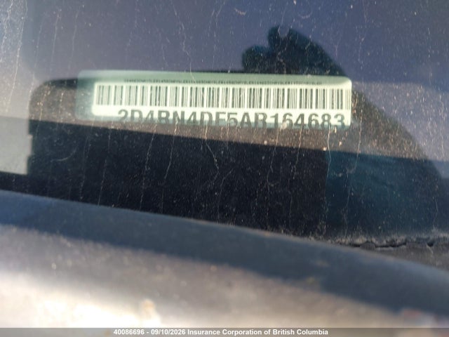 2010 Dodge Grand Caravan Se მანქანა იყიდება აუქციონზე, vin: 2D4RN4DE5AR164683, აუქციონის ნომერი: 40086696