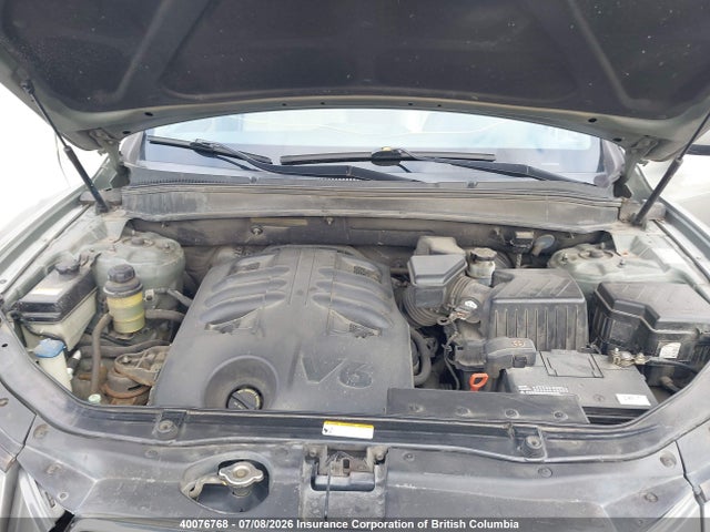 40076768 :رقم المزاد ، 5NMSH73EX9H256421 vin ، 2009 Hyundai Santa Fe Se/limited مزاد بيع