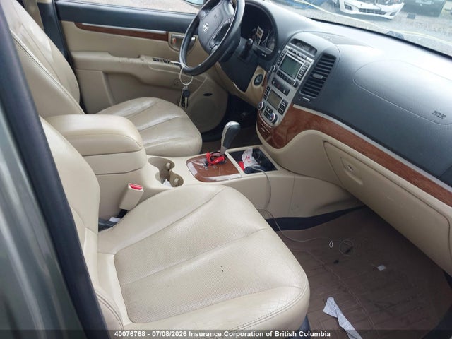 40076768 :رقم المزاد ، 5NMSH73EX9H256421 vin ، 2009 Hyundai Santa Fe Se/limited مزاد بيع