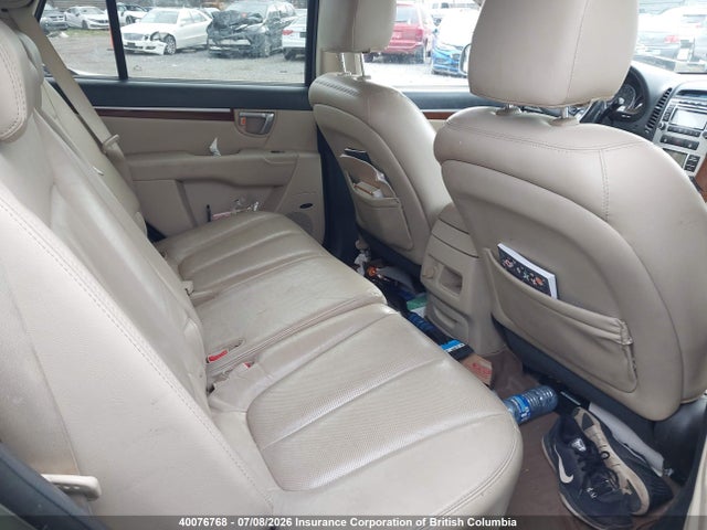 40076768 :رقم المزاد ، 5NMSH73EX9H256421 vin ، 2009 Hyundai Santa Fe Se/limited مزاد بيع