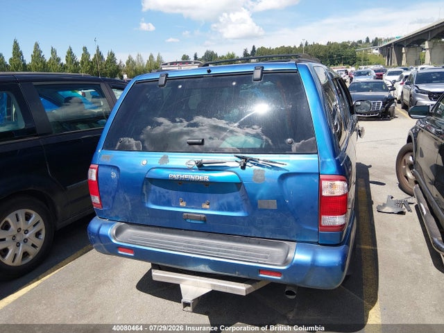 Auction sale of the 2003 Nissan Pathfinder Le/se, vin: JN8DR09Y23W805715, lot number: 40080464