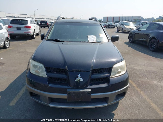 40078607 :رقم المزاد ، JA4LX31F76U605089 vin ، 2006 Mitsubishi Outlander Ls مزاد بيع