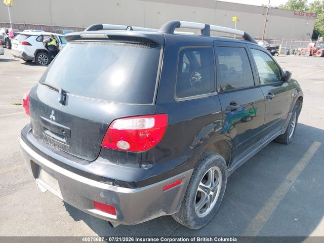 40078607 :رقم المزاد ، JA4LX31F76U605089 vin ، 2006 Mitsubishi Outlander Ls مزاد بيع