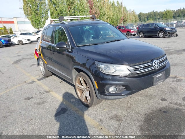 40086724 :رقم المزاد ، WVGJV3AX4EW593087 vin ، 2014 Volkswagen Tiguan S/se/sel/r-line مزاد بيع