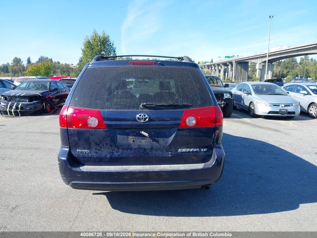 2006 Toyota Sienna Ce/le მანქანა იყიდება აუქციონზე, vin: 5TDZA23C86S401159, აუქციონის ნომერი: 40086726