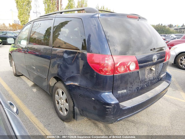 2006 Toyota Sienna Ce/le მანქანა იყიდება აუქციონზე, vin: 5TDZA23C86S401159, აუქციონის ნომერი: 40086726