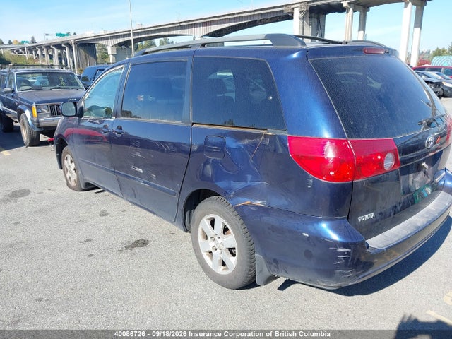 2006 Toyota Sienna Ce/le მანქანა იყიდება აუქციონზე, vin: 5TDZA23C86S401159, აუქციონის ნომერი: 40086726