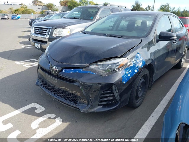 40086739 :رقم المزاد ، 2T1BURHE7HC779657 vin ، 2017 Toyota Corolla L/le/xle/se/xse مزاد بيع