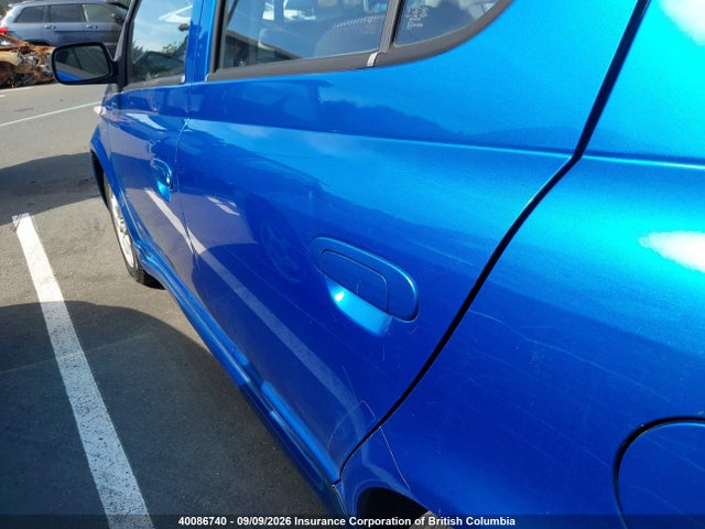 40086740 :رقم المزاد ، JTDKT123X50089788 vin ، 2005 Toyota Echo مزاد بيع