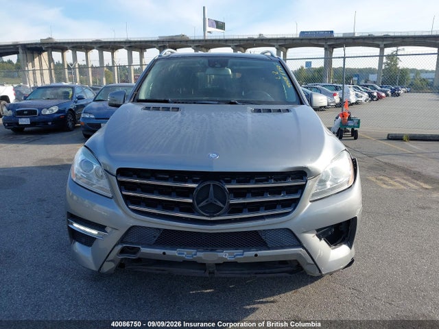 Продажа на аукционе авто 2012 Mercedes-benz Ml 350 Bluetec 4matic, vin: 4JGDA2EB6CA051212, номер лота: 40086750