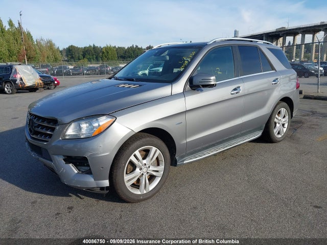 Продажа на аукционе авто 2012 Mercedes-benz Ml 350 Bluetec 4matic, vin: 4JGDA2EB6CA051212, номер лота: 40086750