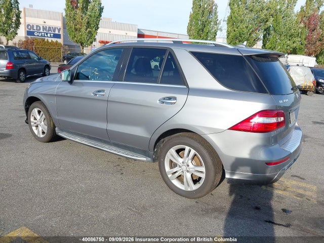 Продажа на аукционе авто 2012 Mercedes-benz Ml 350 Bluetec 4matic, vin: 4JGDA2EB6CA051212, номер лота: 40086750