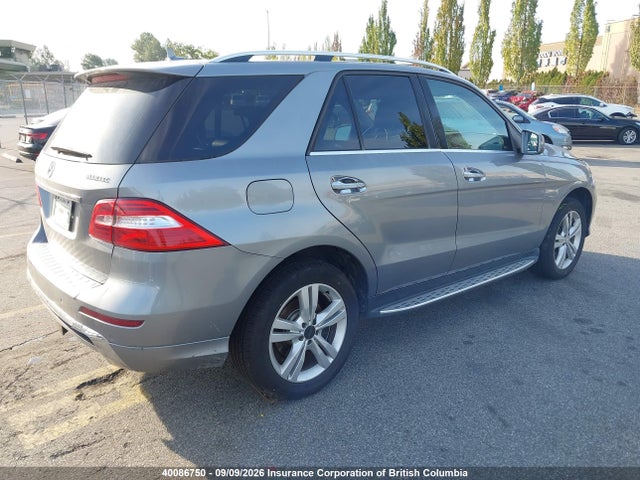 Продажа на аукционе авто 2012 Mercedes-benz Ml 350 Bluetec 4matic, vin: 4JGDA2EB6CA051212, номер лота: 40086750