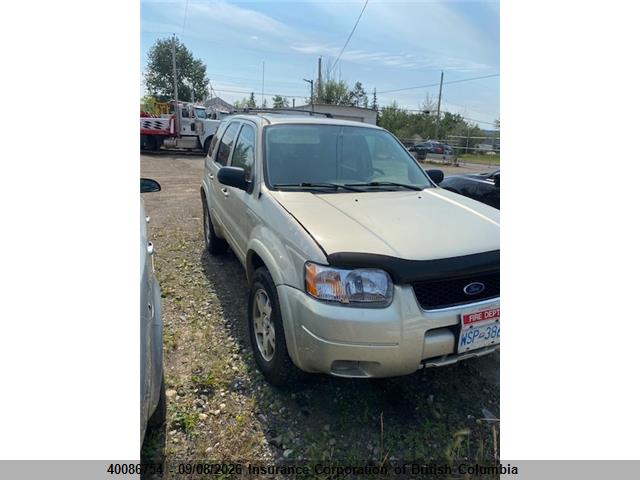 40086754 :رقم المزاد ، 1FMCU94134KB04013 vin ، 2004 Ford Escape Limited مزاد بيع