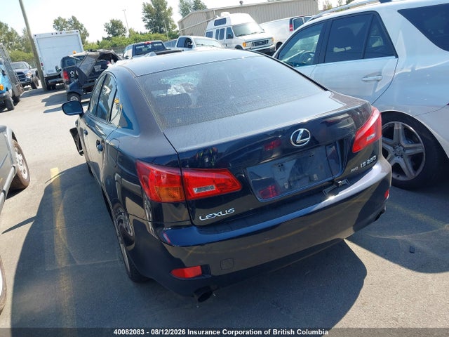 Aukcja sprzedaży 2006 Lexus Is 250, vin: JTHCK262765002768, numer aukcji: 40082083